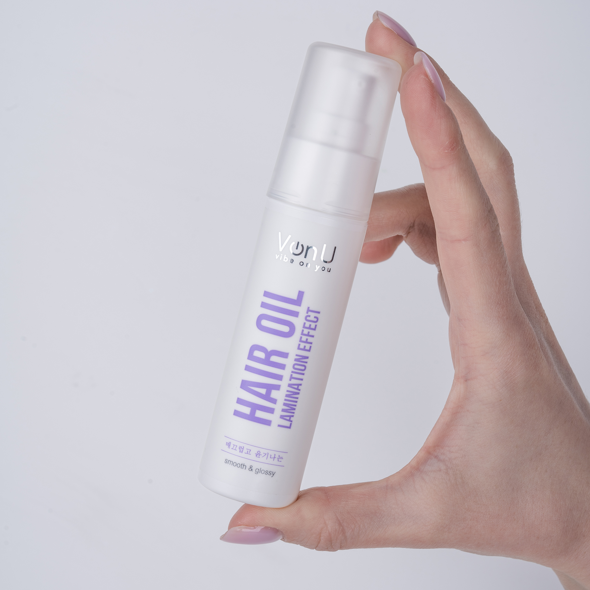 VonU Масло для сияния волос Lamination effect hair oil  50 мл