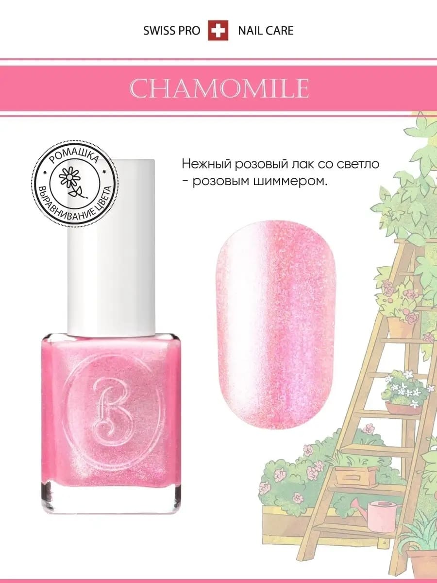 Лак для ногтей детский на водной основе Little Berenice 04 Chamomile