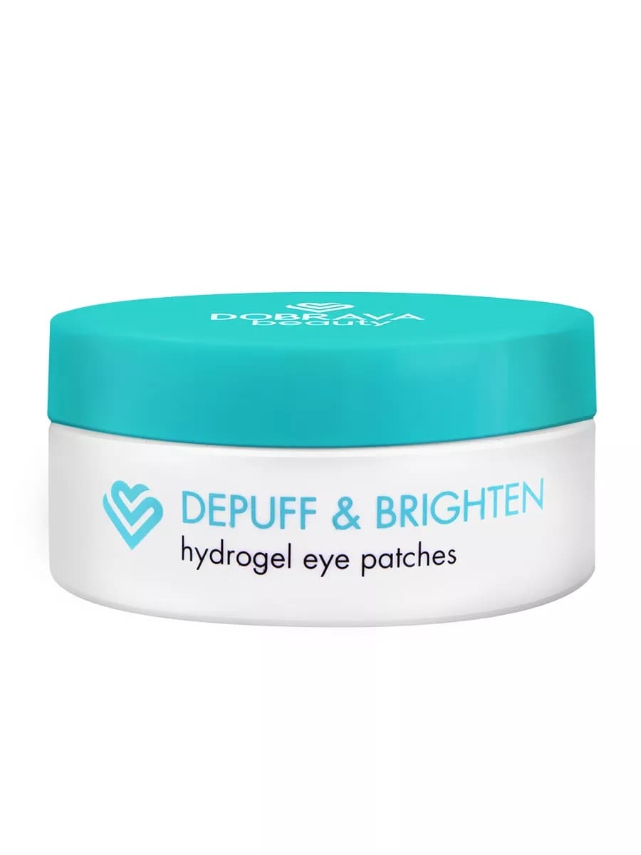 DOBRAVA beauty DEPUFF & BRIGHTEN Восстанавливающие гидрогелевые патчи