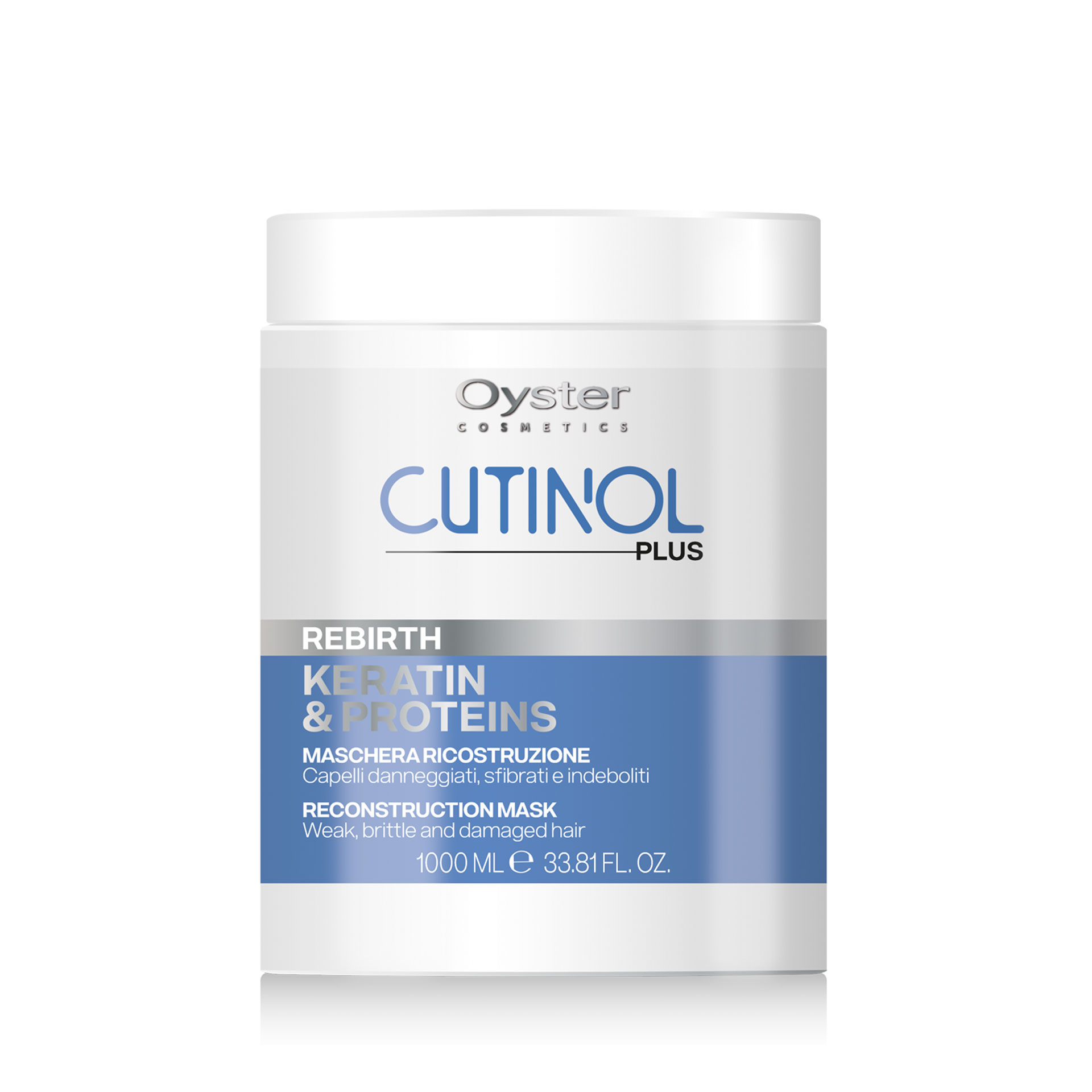 OY CUTINOL PLUS REBIRTH KERATIN & PROTEINS RECONSTRUCTION MASK Маска для восстановления 1000ml