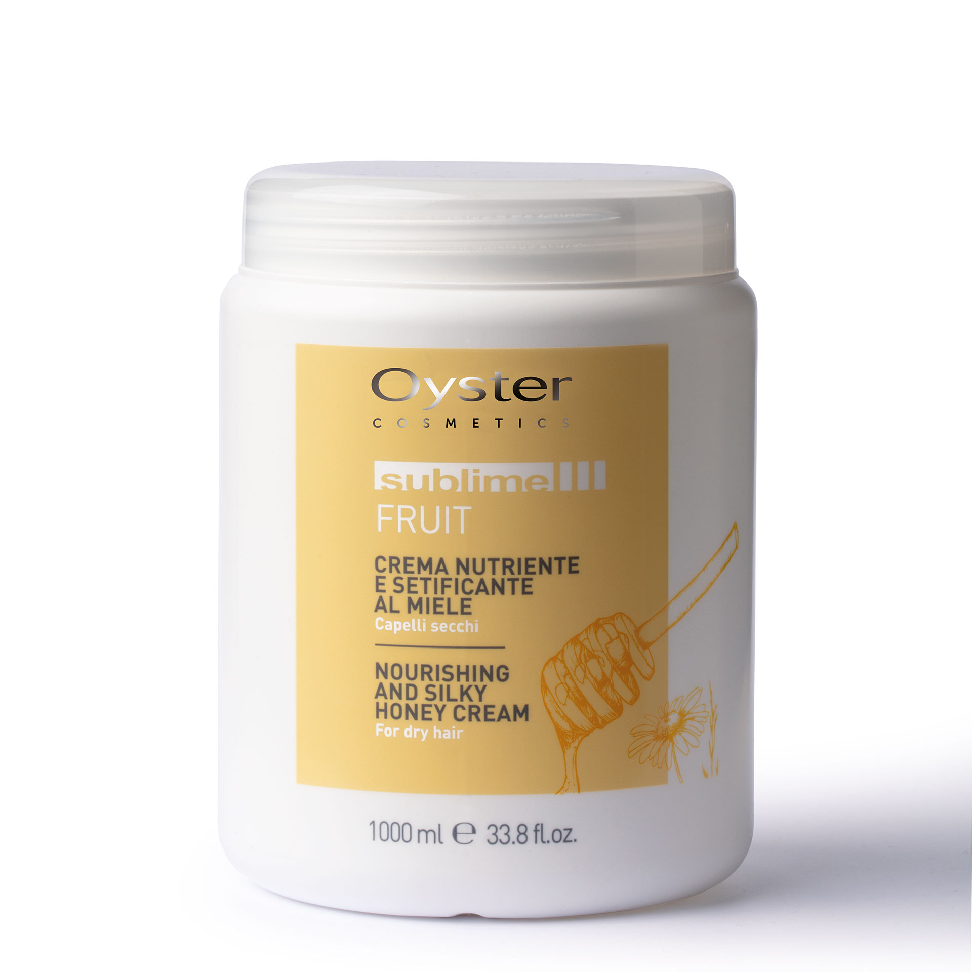 OY SUBLIME FRUIT NOURISHING AND SILKY HONEY CREAM Пит.маска с экст.меда для сух. и повр.волос 1000ml