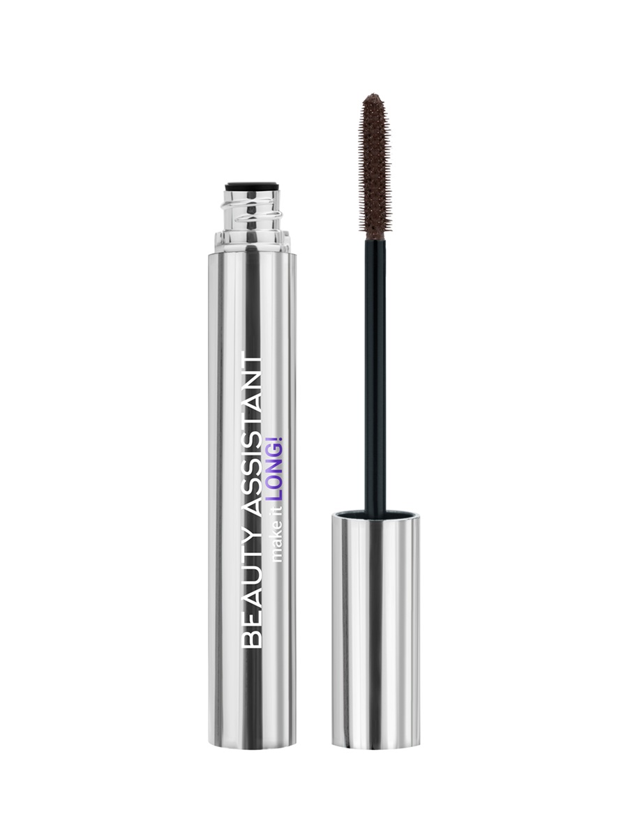 BEAUTY ASSISTANT make it LONG! Тушь для ресниц удлиняющая, разделяющая, оттенок 02 (коричневый) 10ml