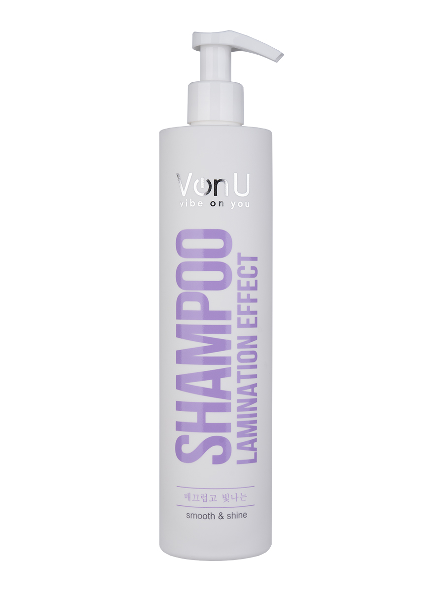 Von-U Шампунь для волос с ламинирующим эффектом Lamination effect shampoo 400 мл