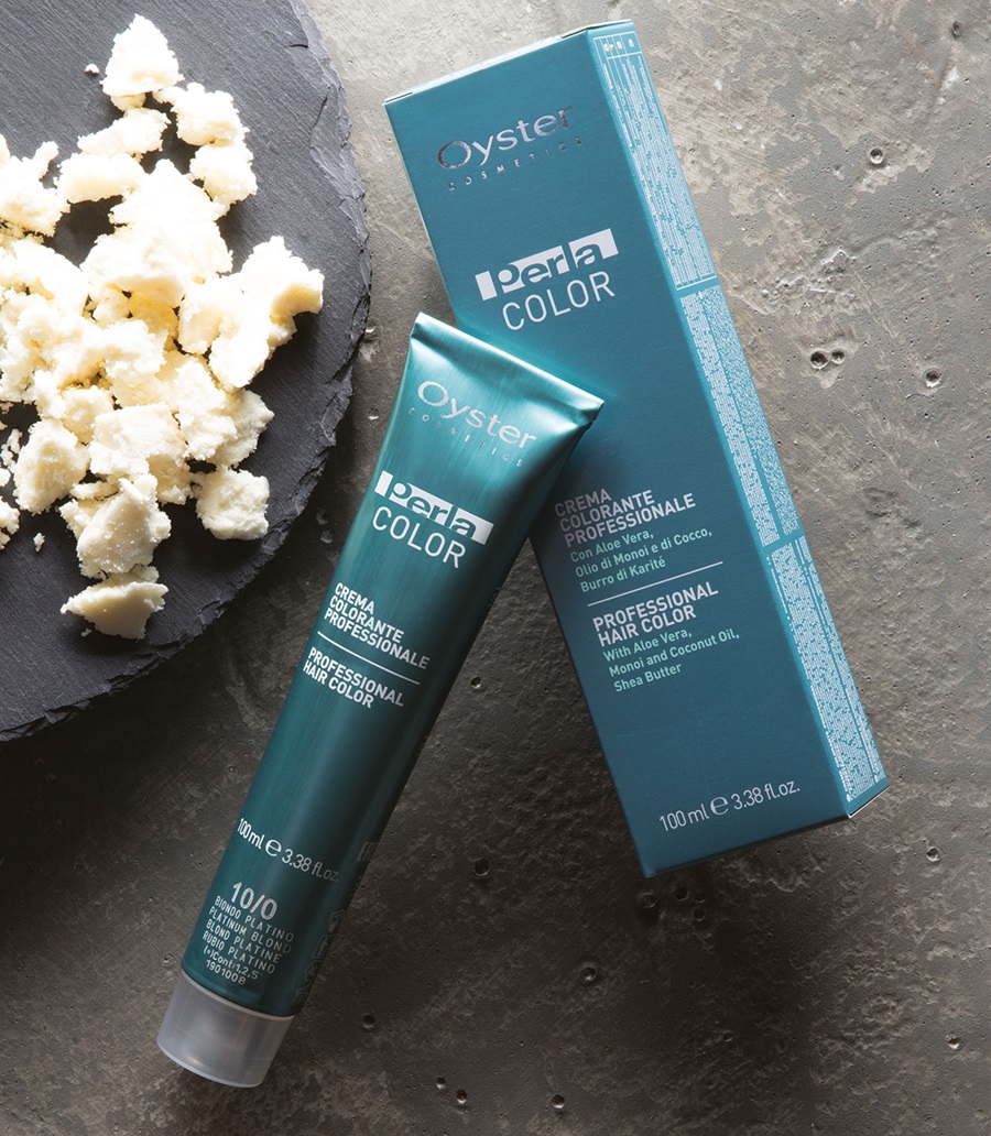 Oyster Cosmetics Крем-краска для волос "Perlacolor" 8/4