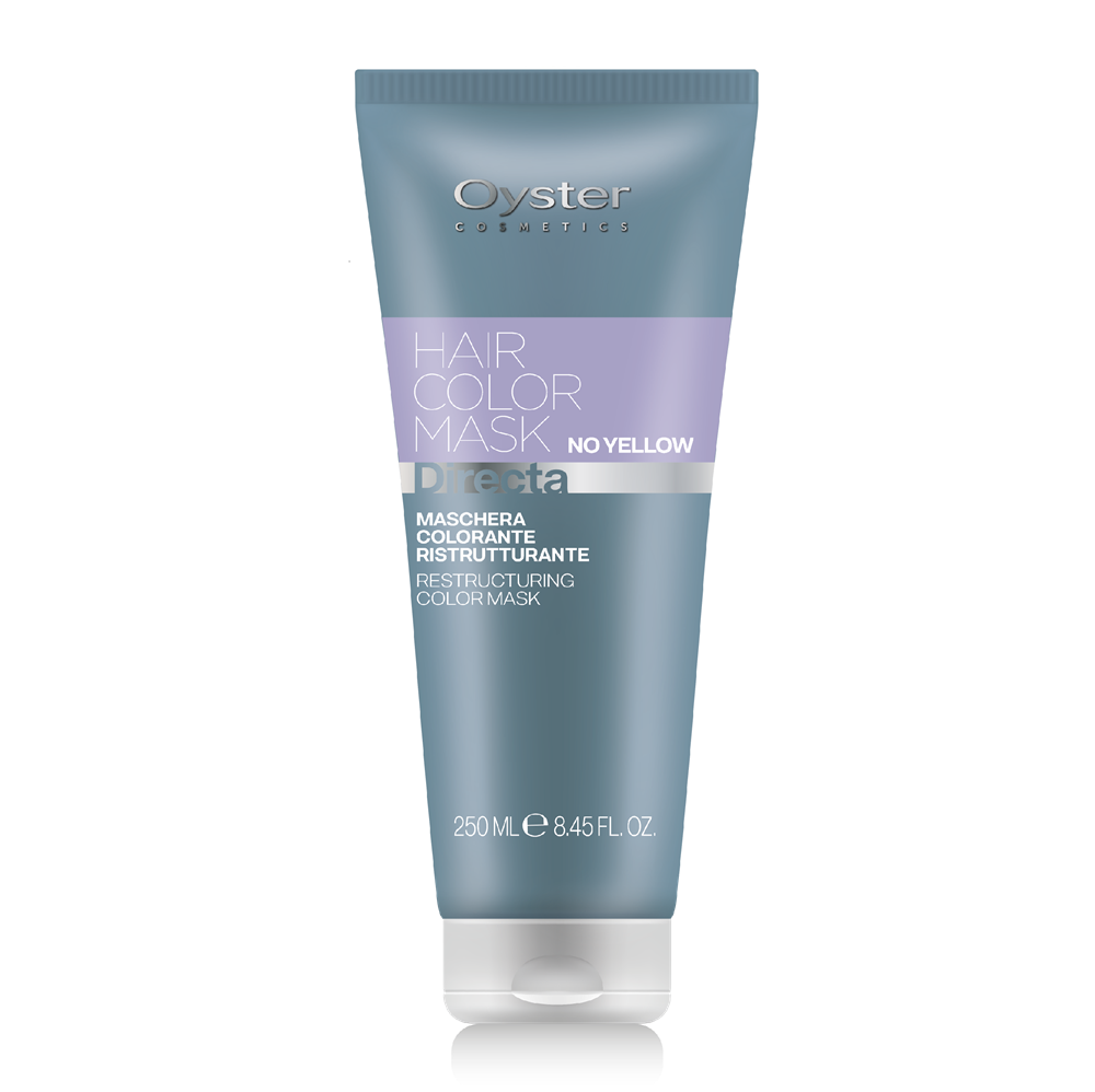 Oyster Cosmetics Тонирующая маска с прям.пиг. DIRECTA RESTRUCTURING COLOR MASK NO YELLOW 250ml NEW