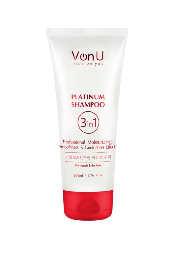 Von-U Шампунь для волос с платиной Platinum Shampoo 200 мл (New)