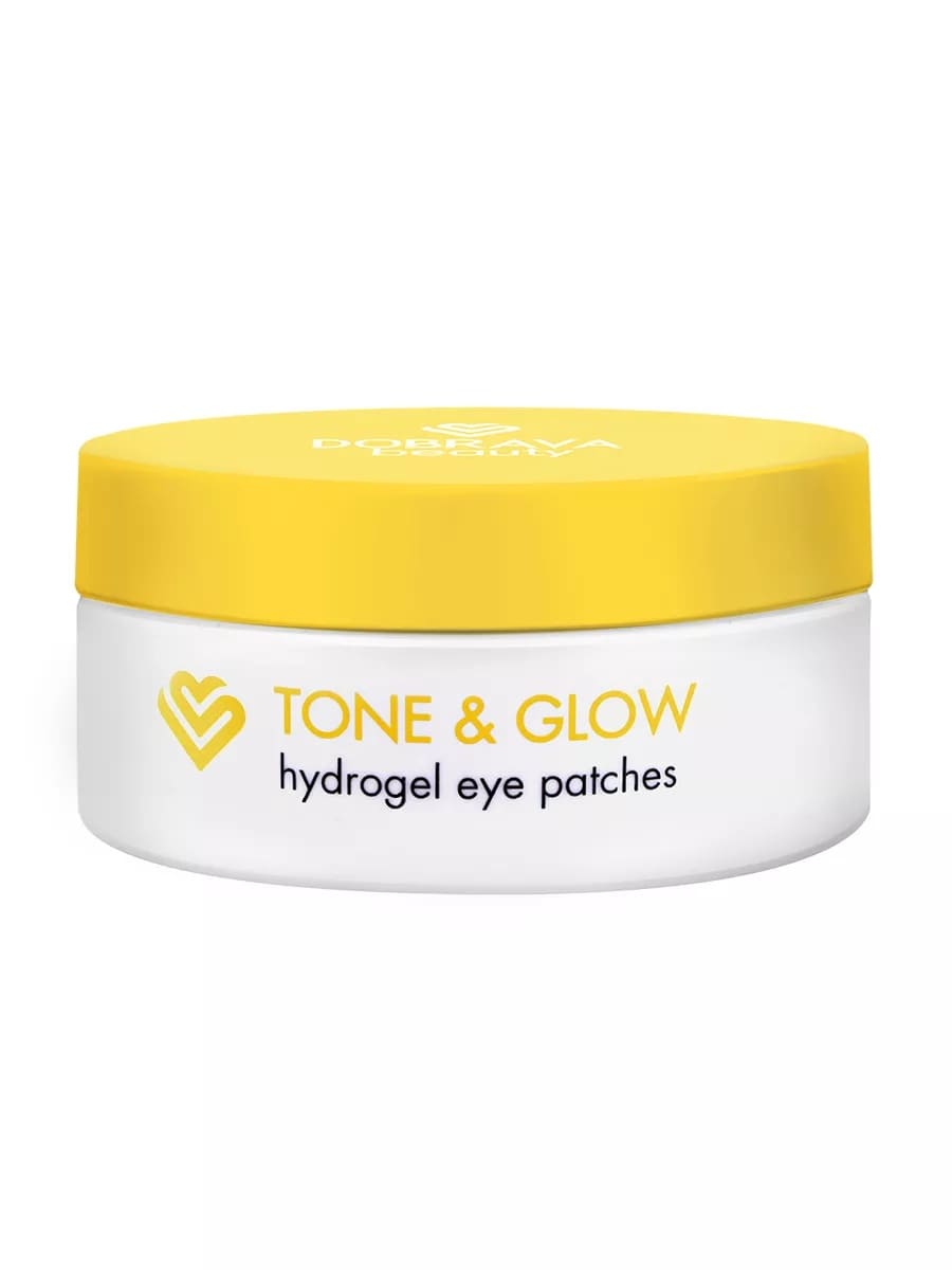 DOBRAVA beauty TONE & GLOW Тонизирующие гидрогелевые патчи