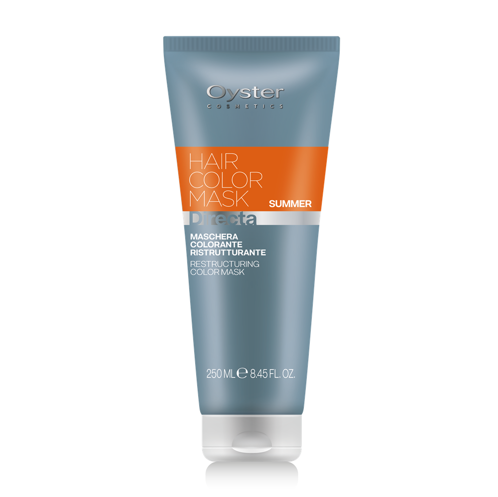 Oyster Cosmetics Тонирующая маска с прямым пиг. DIRECTA RESTRUCTURING COLOR MASK SUMMER 250ml NEW