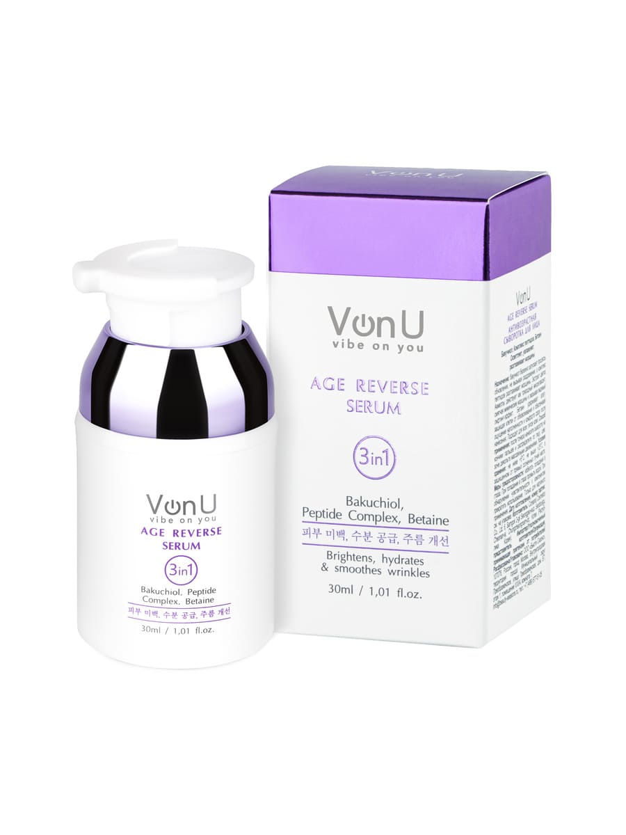 Von-U Антивозрастная сыворотка для лица Age Reverse Serum 30ml