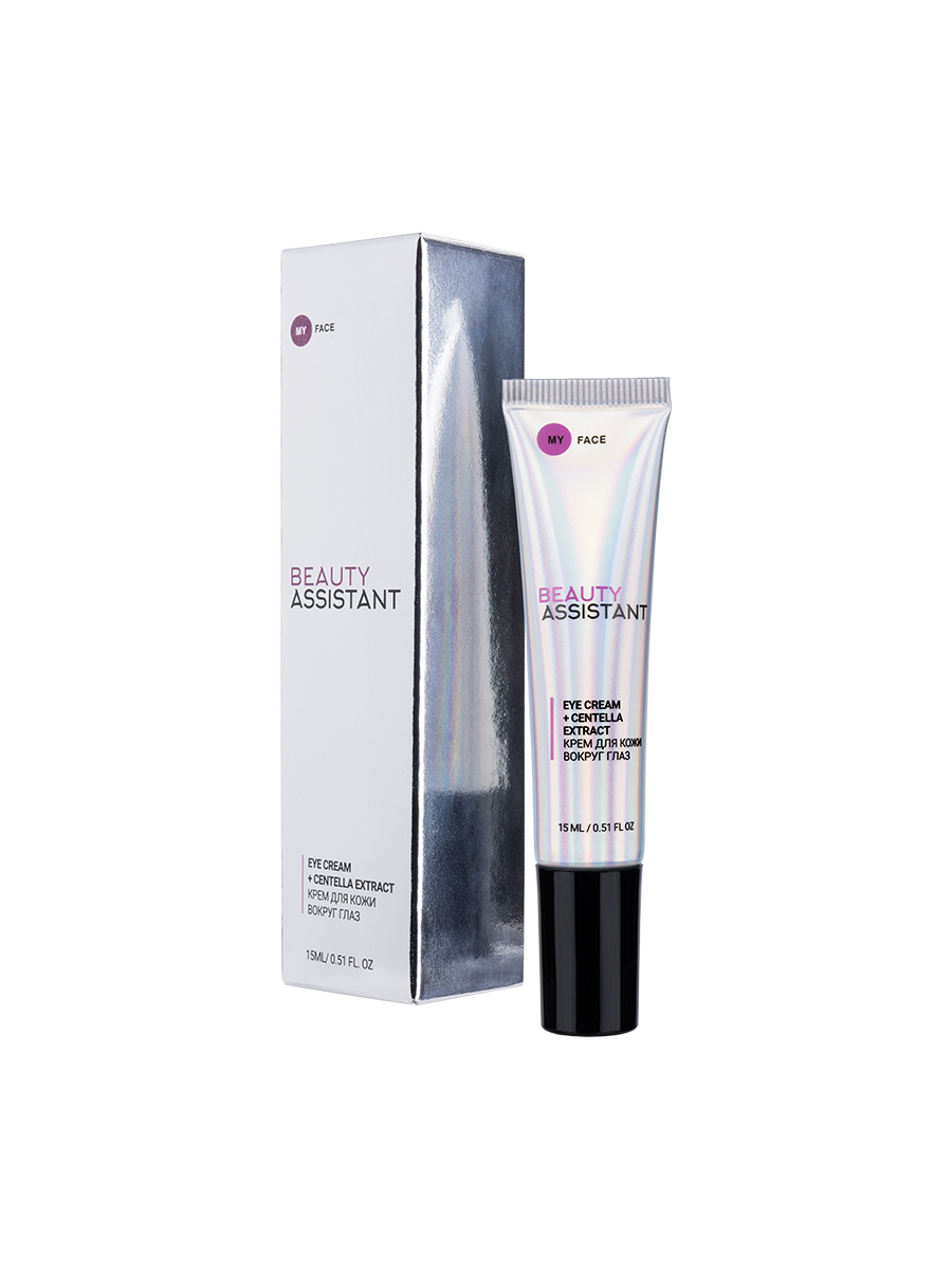 BEAUTY ASSISTANT MY FACE EYE CREAM + CENTELLA EXTRACT Крем для кожи вокруг глаз 15ml