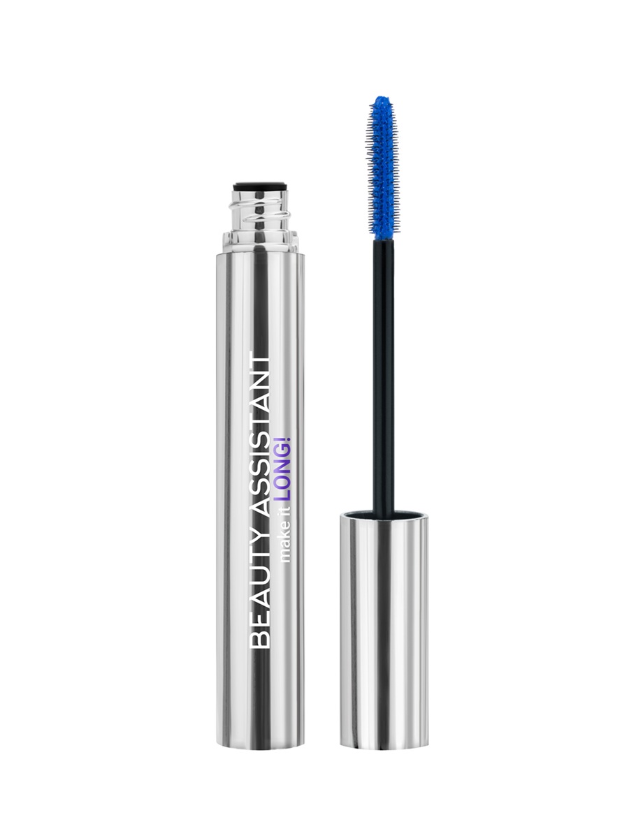 BEAUTY ASSISTANT make it LONG! Тушь для ресниц удлиняющая, разделяющая, оттенок 03 (синий) 10ml