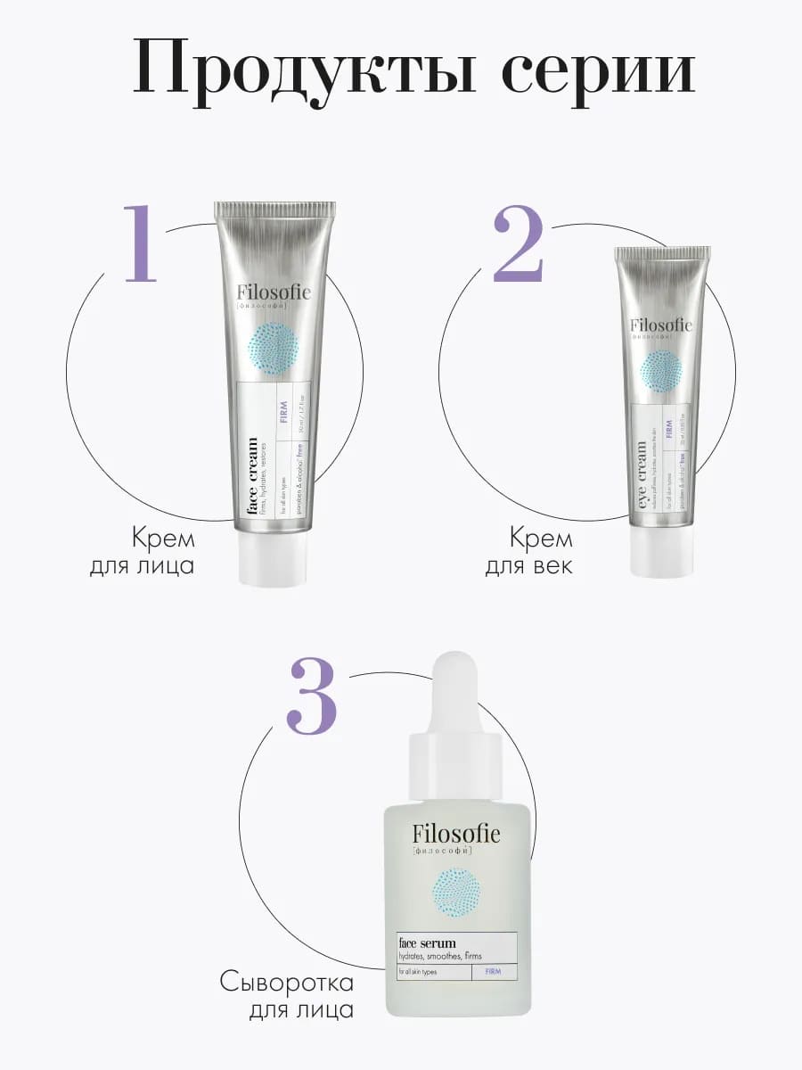 FILOSOFIE FIRM face cream Антивозрастной крем для лица