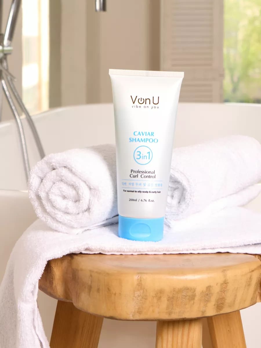 Von-U Шампунь для волос с икрой Cavia r Shampoo 200 мл (New)
