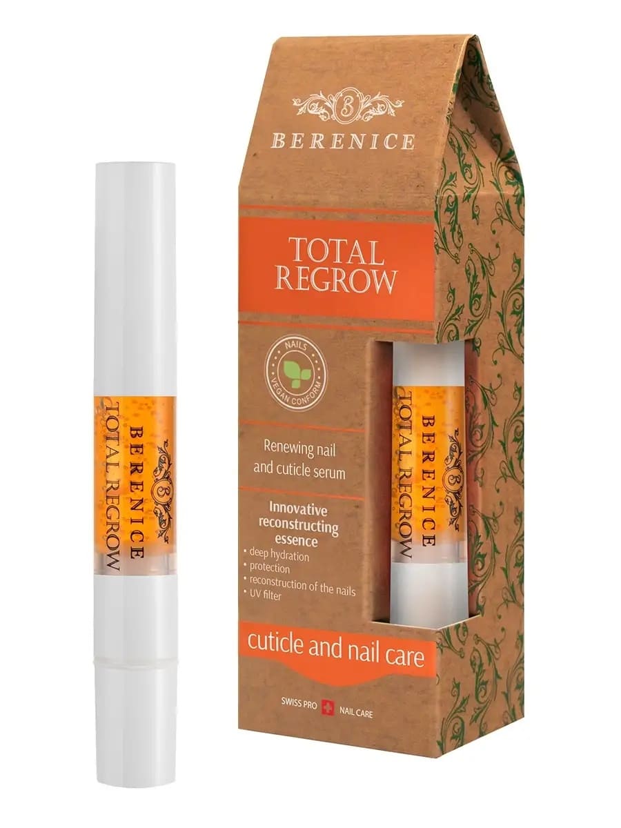 Обновляющая сыворотка для ногтей и кутикулы Berenice Total Regrow, карандаш