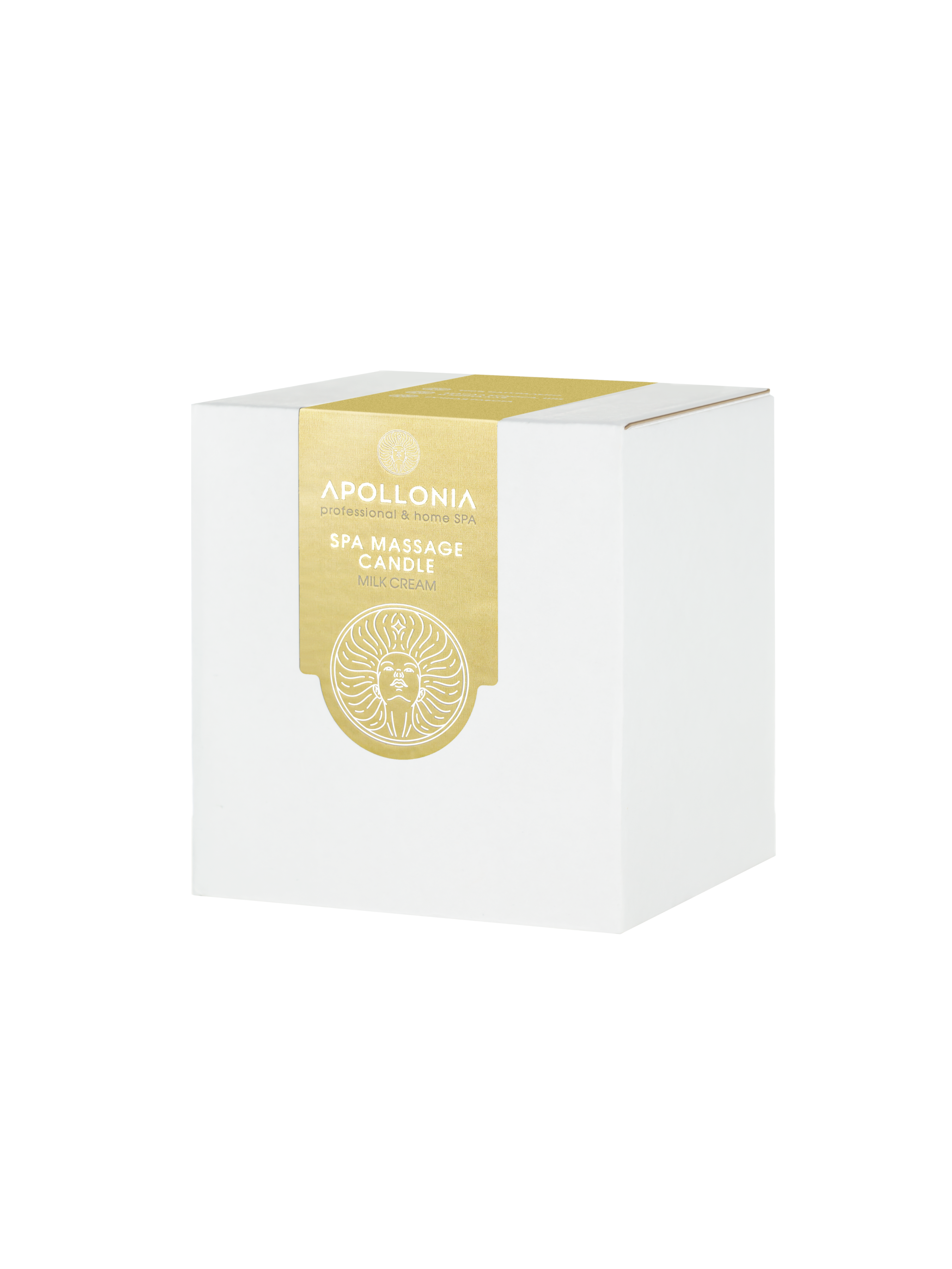 APOLLONIA Свеча массажная MILK CREAM SPA MASSAGE CANDLE 100мл