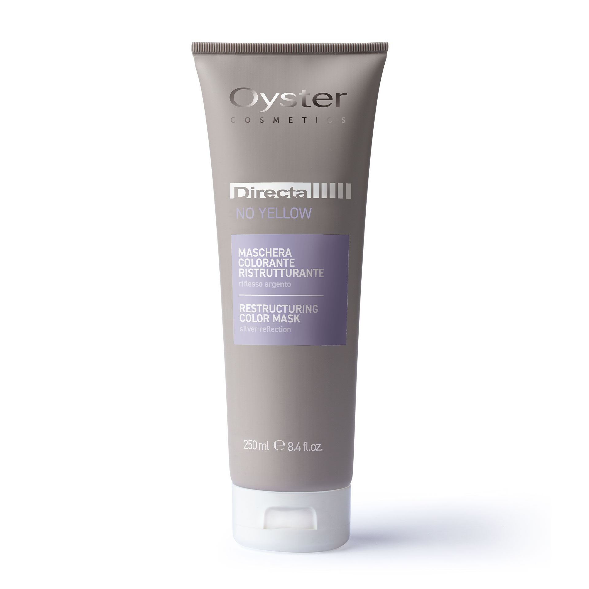 Oyster Cosmetics Тонирующая маска с прям.пиг. DIRECTA RESTRUCTURING COLOR MASK NO YELLOW 250ml