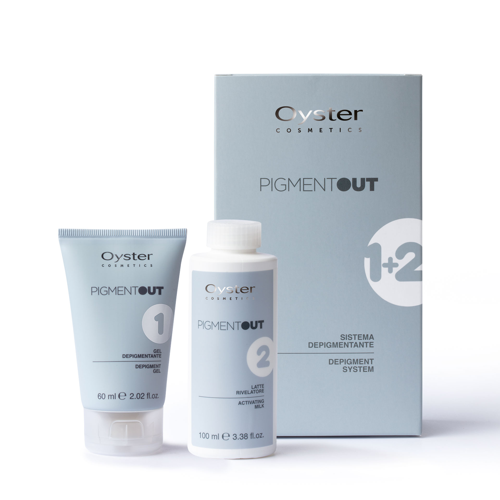 Oyster Cosmetics PIGMENT OUT KIT - Система для постепенного удаления  пигмента с волос