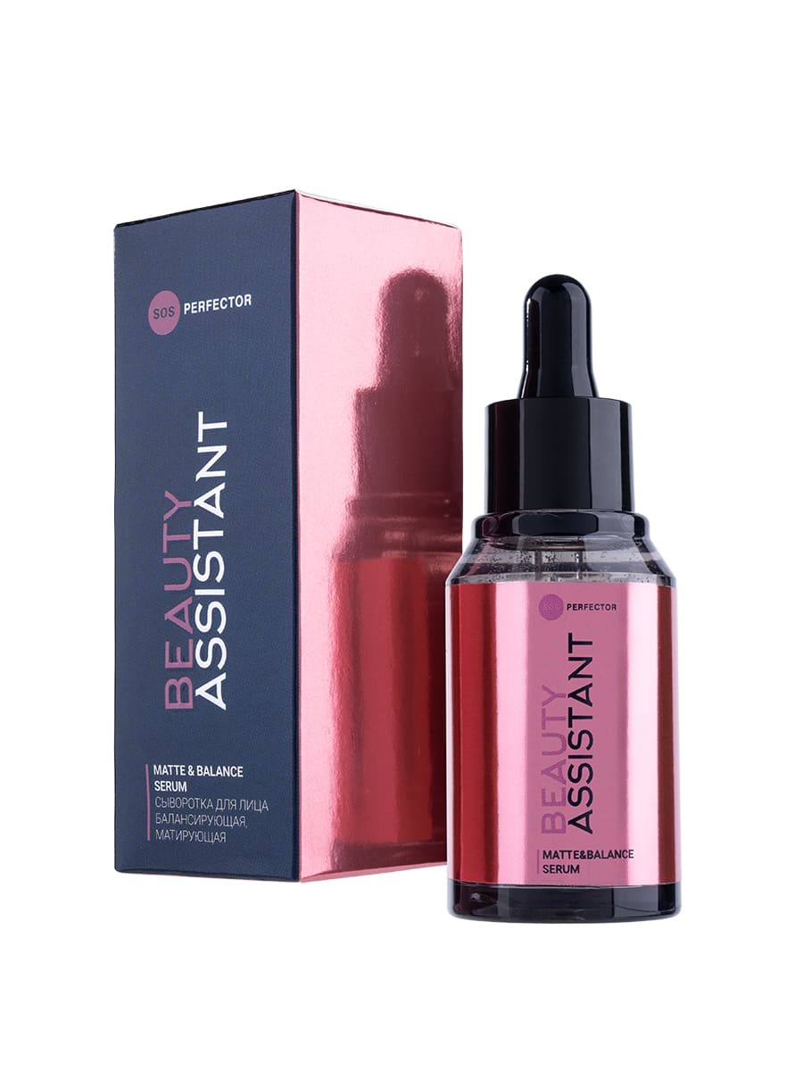BEAUTY ASSISTANT Matte&Balance Serum Сыворотка для лица балансирующая, матирующая 35ml