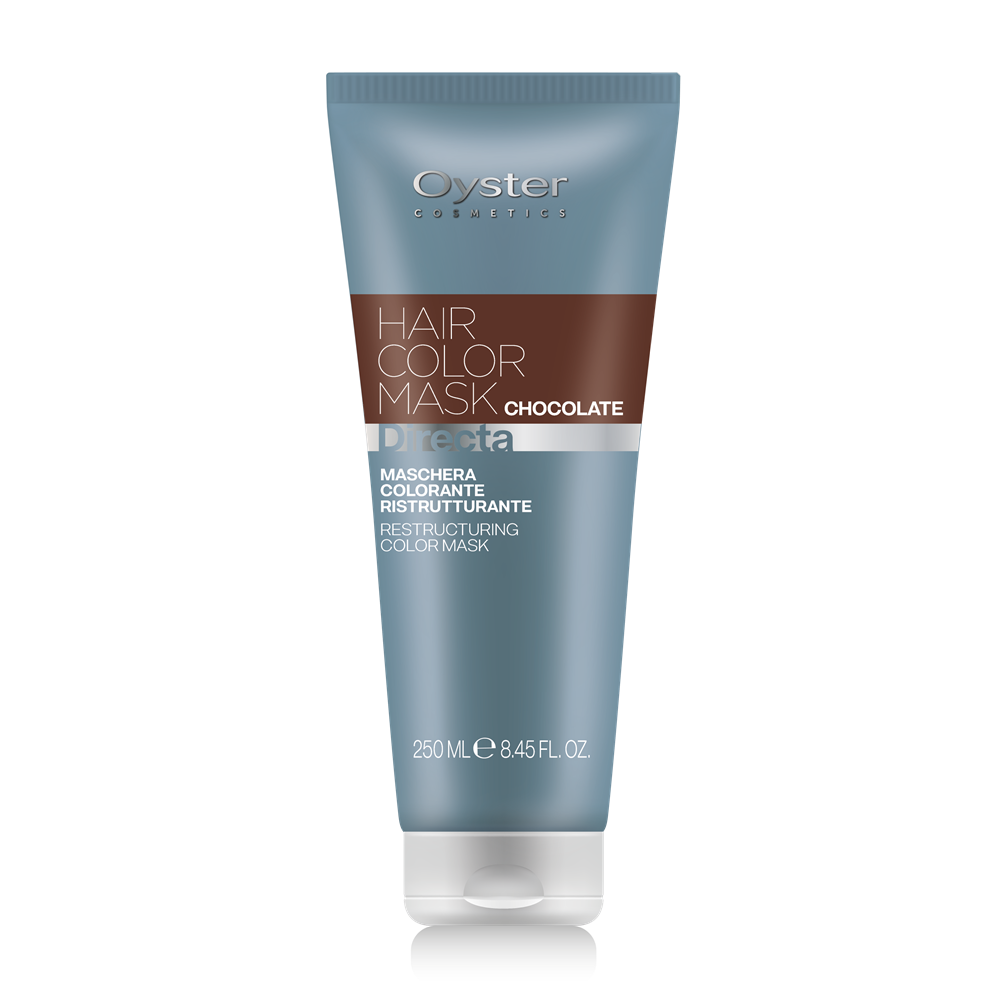 Oyster Cosmetics Тонирующая маска с прям.пигм DIRECTA RESTRUCTURING COLOR MASK CHOCOLATE 250ml NEW