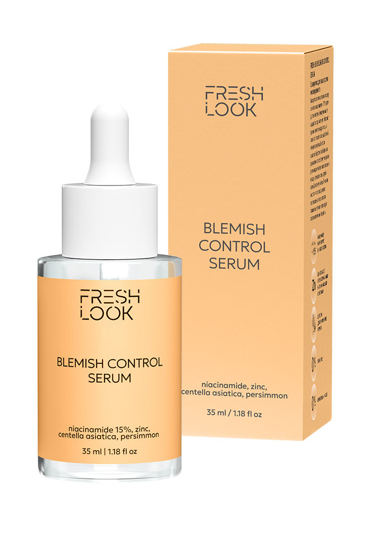 FRESH LOOK BLEMISH CONTROL SERUM Сыворотка для лица против несовершенств 35 ml