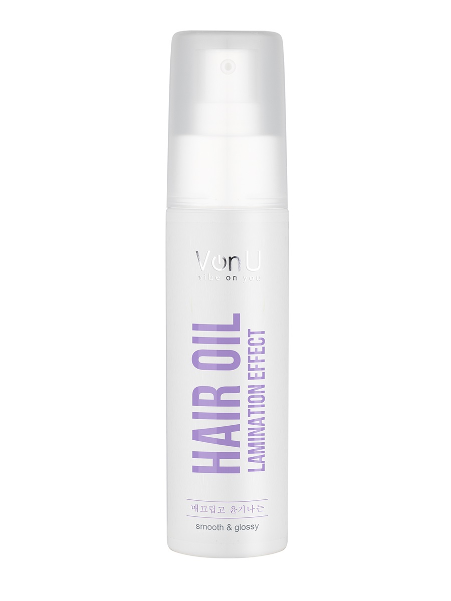 VonU Масло для сияния волос Lamination effect hair oil  50 мл