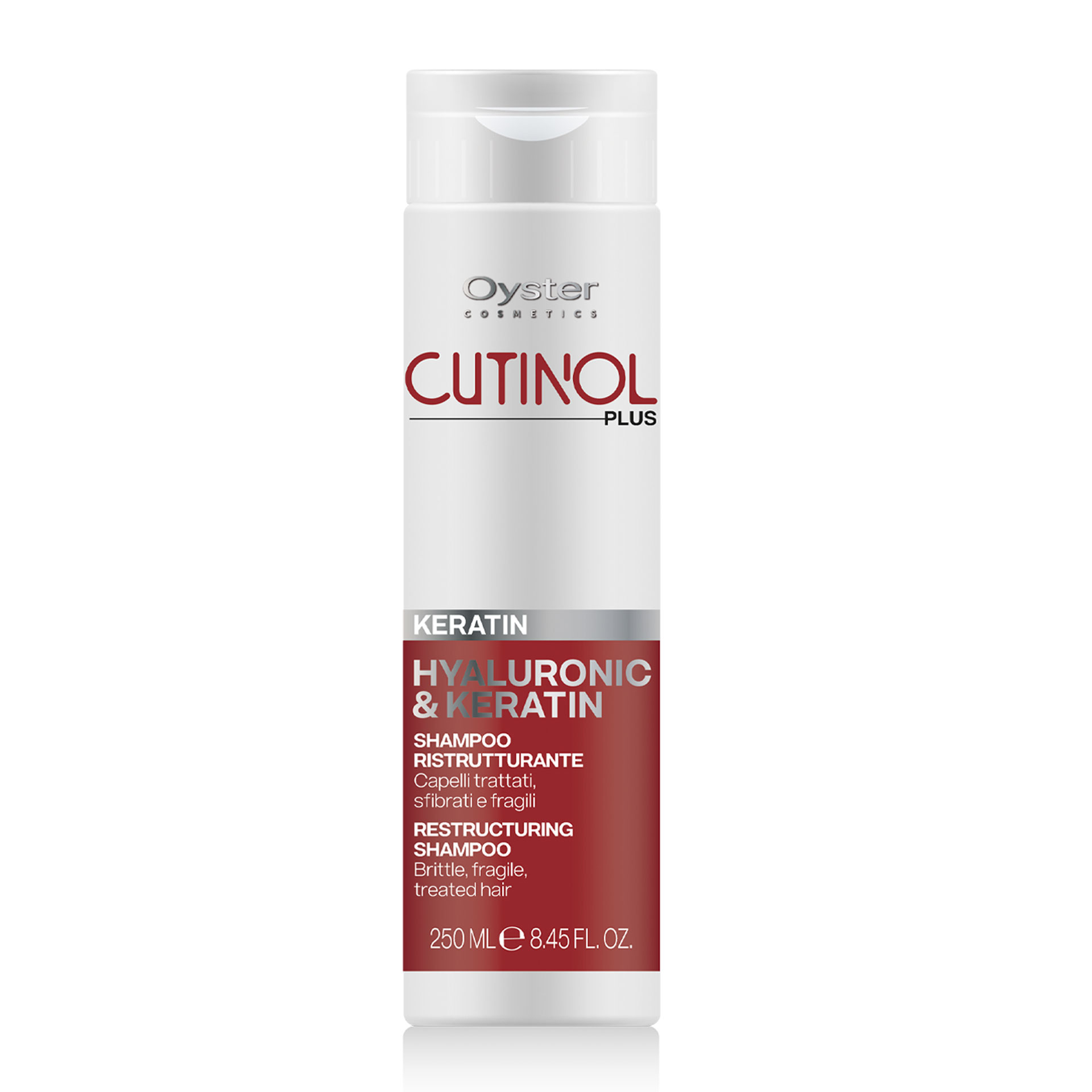 OY CUTINOL PLUS KERATIN HYALURONIC & KERATIN RESTRUCTURING SHAMPOO Восстанавлив. шампунь 250ml