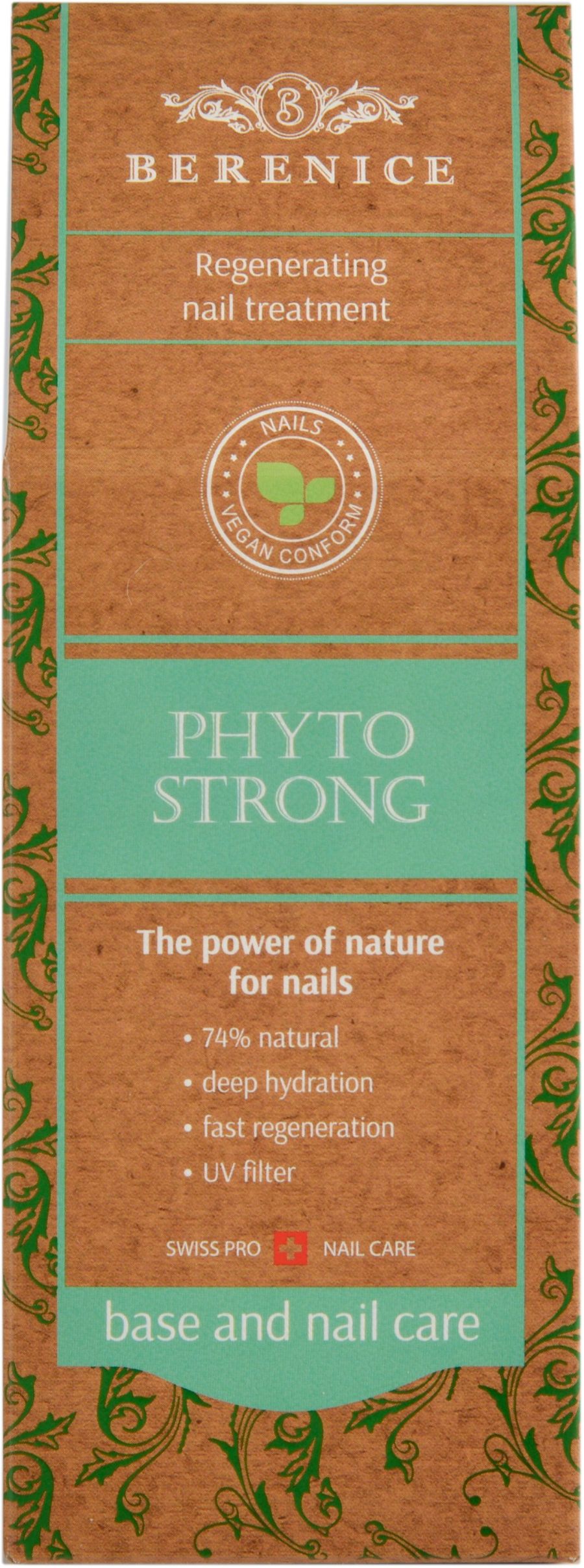 BERENICE  Регенерирующее средство для ногтей "Сила природы" Nail Care «Phyto Strong»