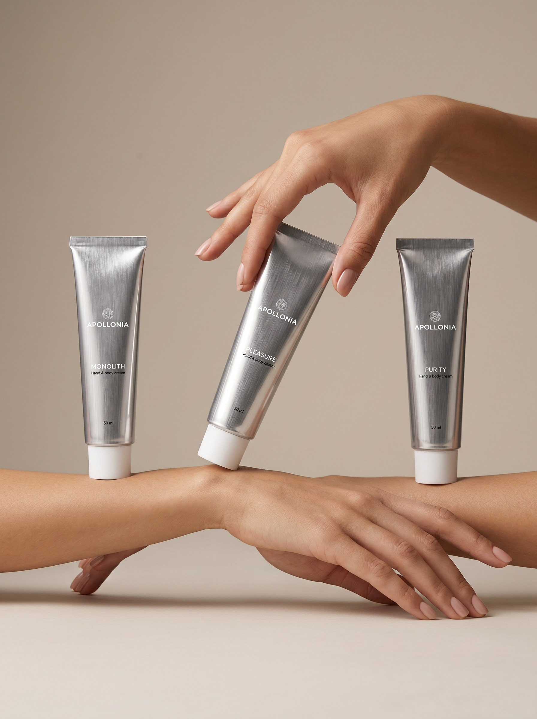 APOLLONIA Pleasure Hand & body cream Крем для рук и тела 50мл 