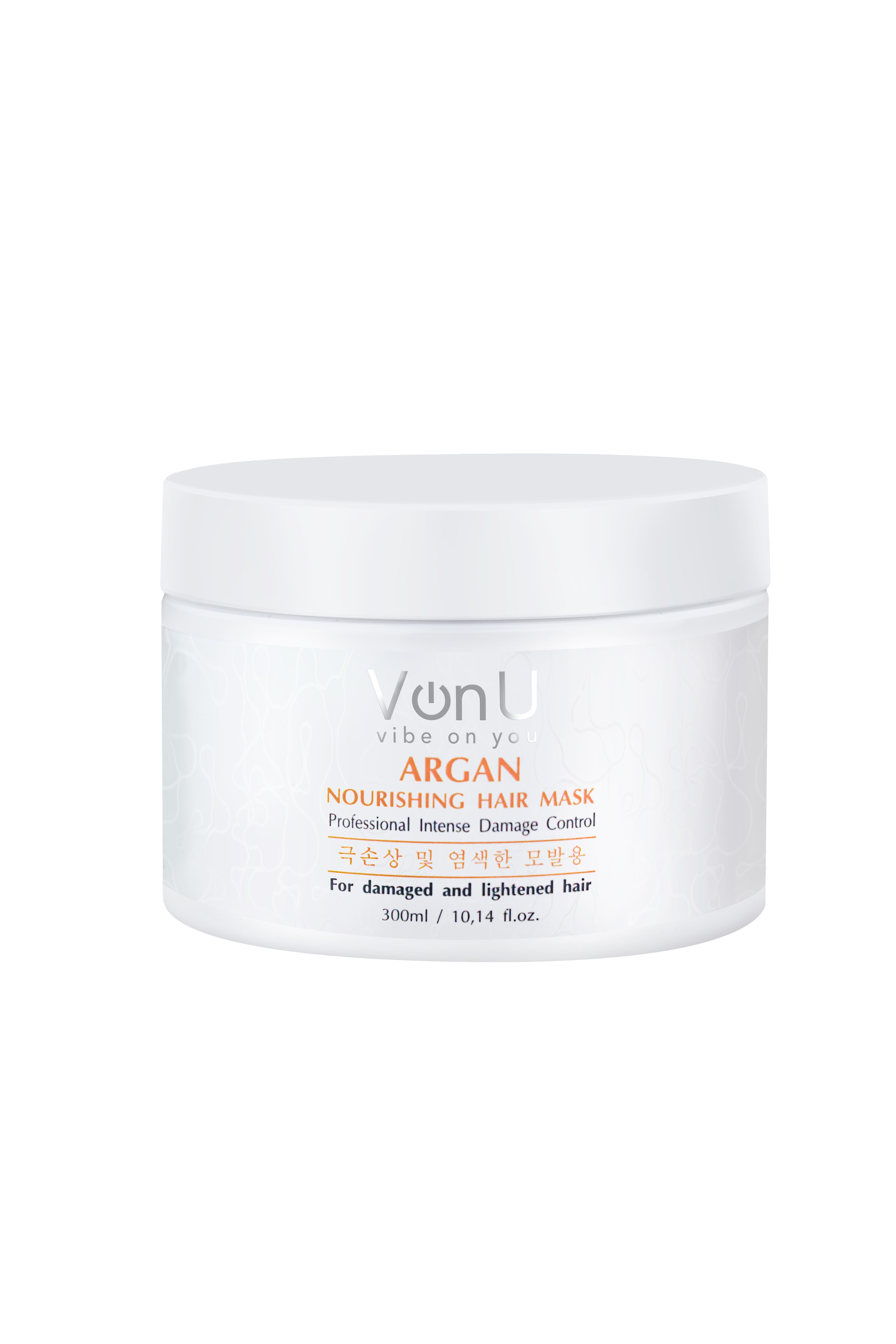 30140 Von-U Маска для волос питательная с аргановым маслом ARGAN Nourishing Hair Mask 300 мл